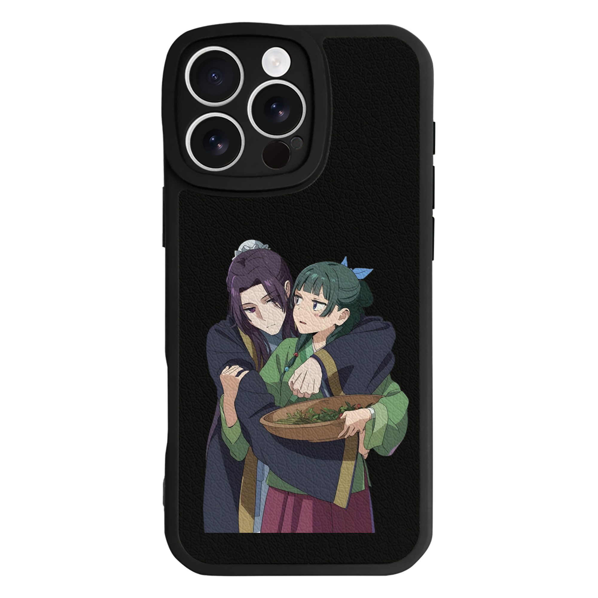 薬屋のひとりごと The Apothecary Diaries 【iPhone 16シリーズ対応】シリコンスマホケース（レザー調） 材質：シリコン